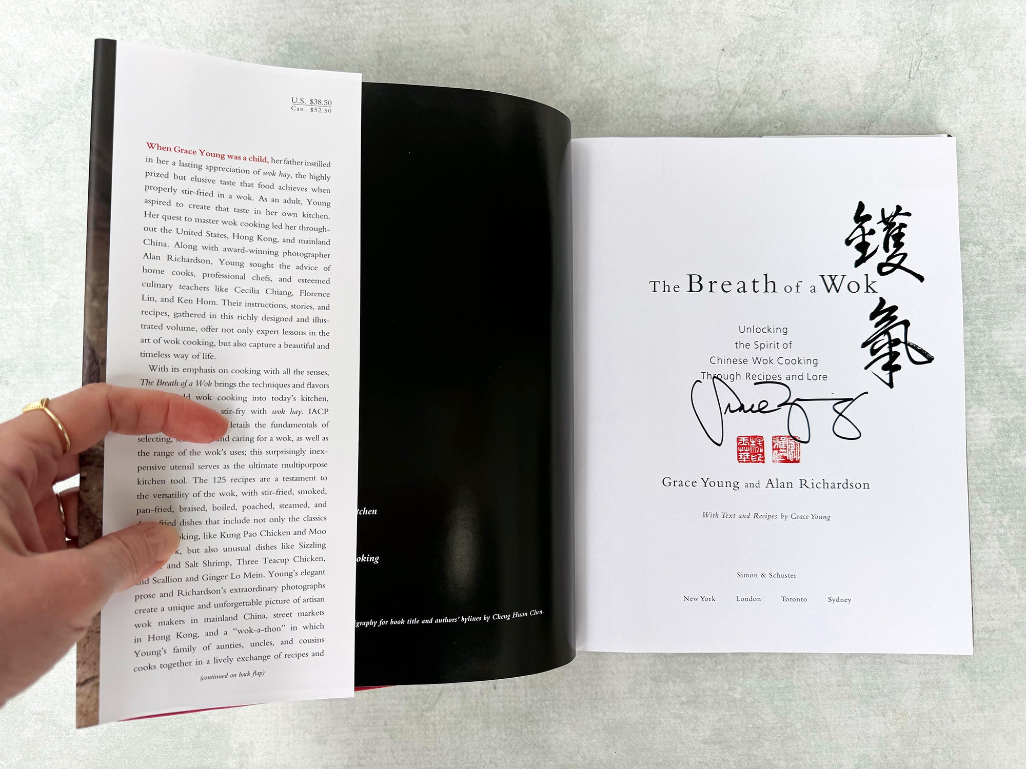 The Breath of a Wok (Classic Cookbook by Grace Young) *Signed by the Author*