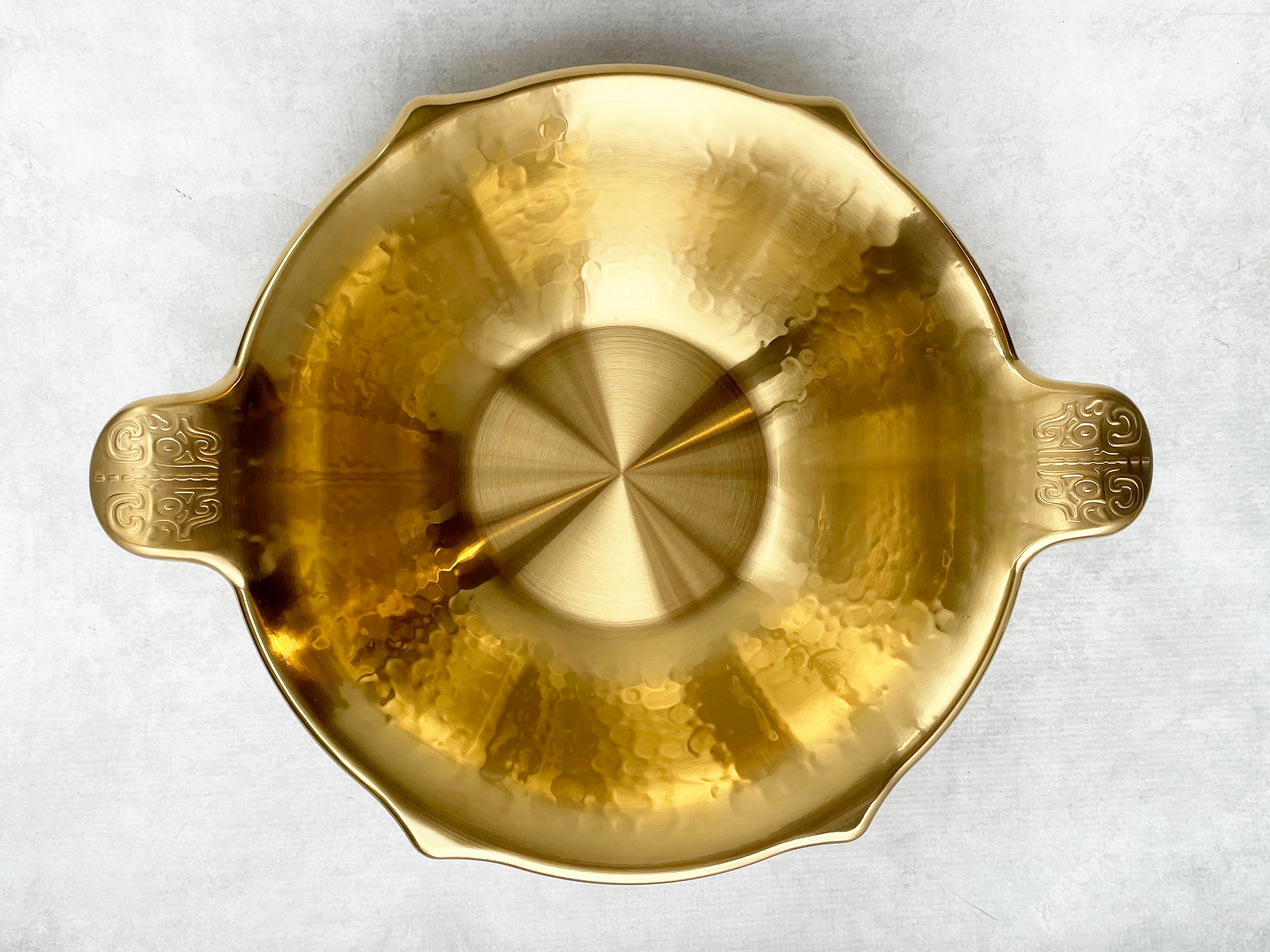 Gold Stainless Steel Hot Pot