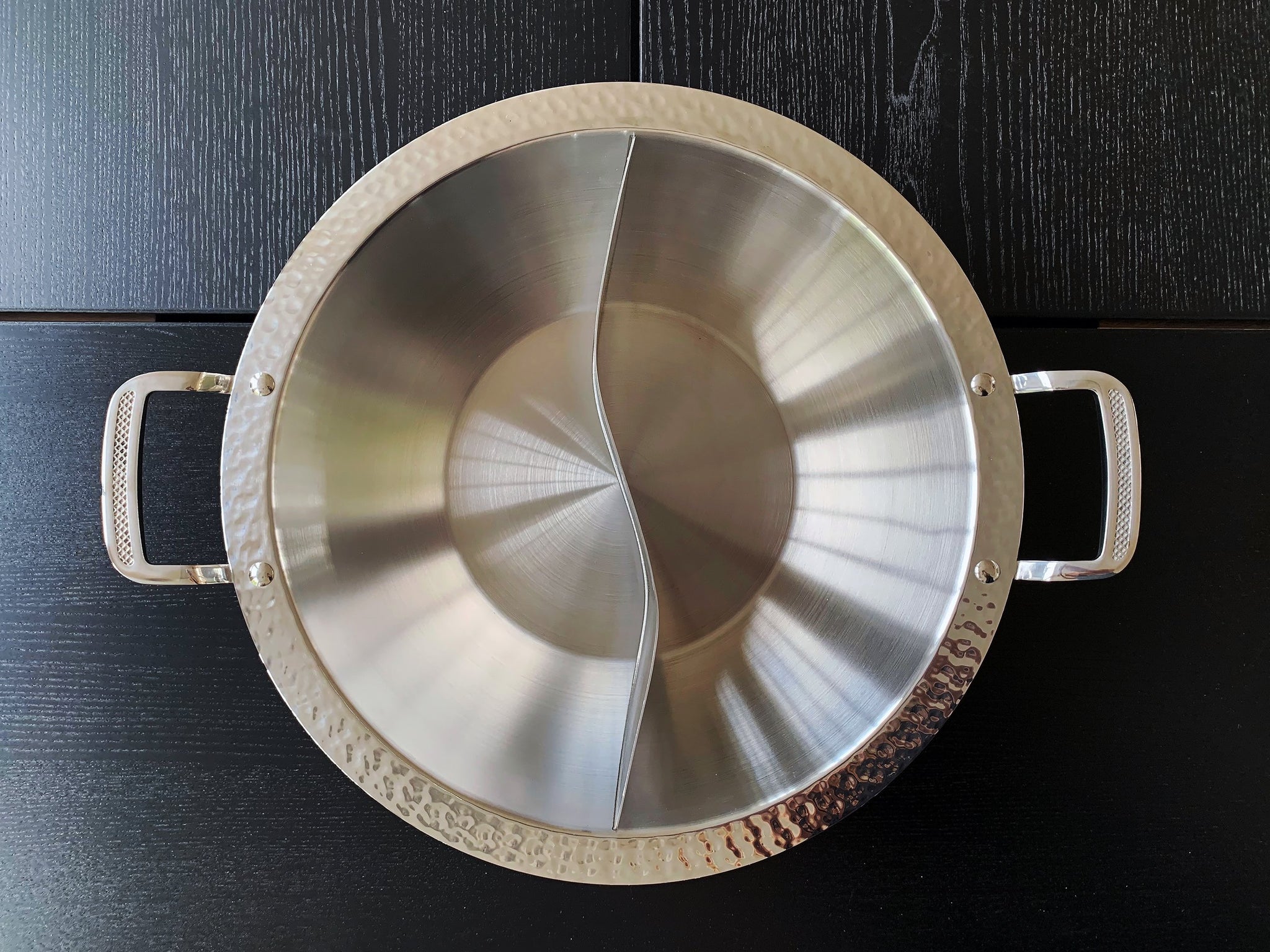 Yin-Yang Hot Pot (Heavy Gauge Stainless Steel)