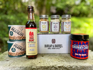 August 2023: Red Boat Phamily Reserve Fish Sauce and Burlap & Barrel Chinese Trinity