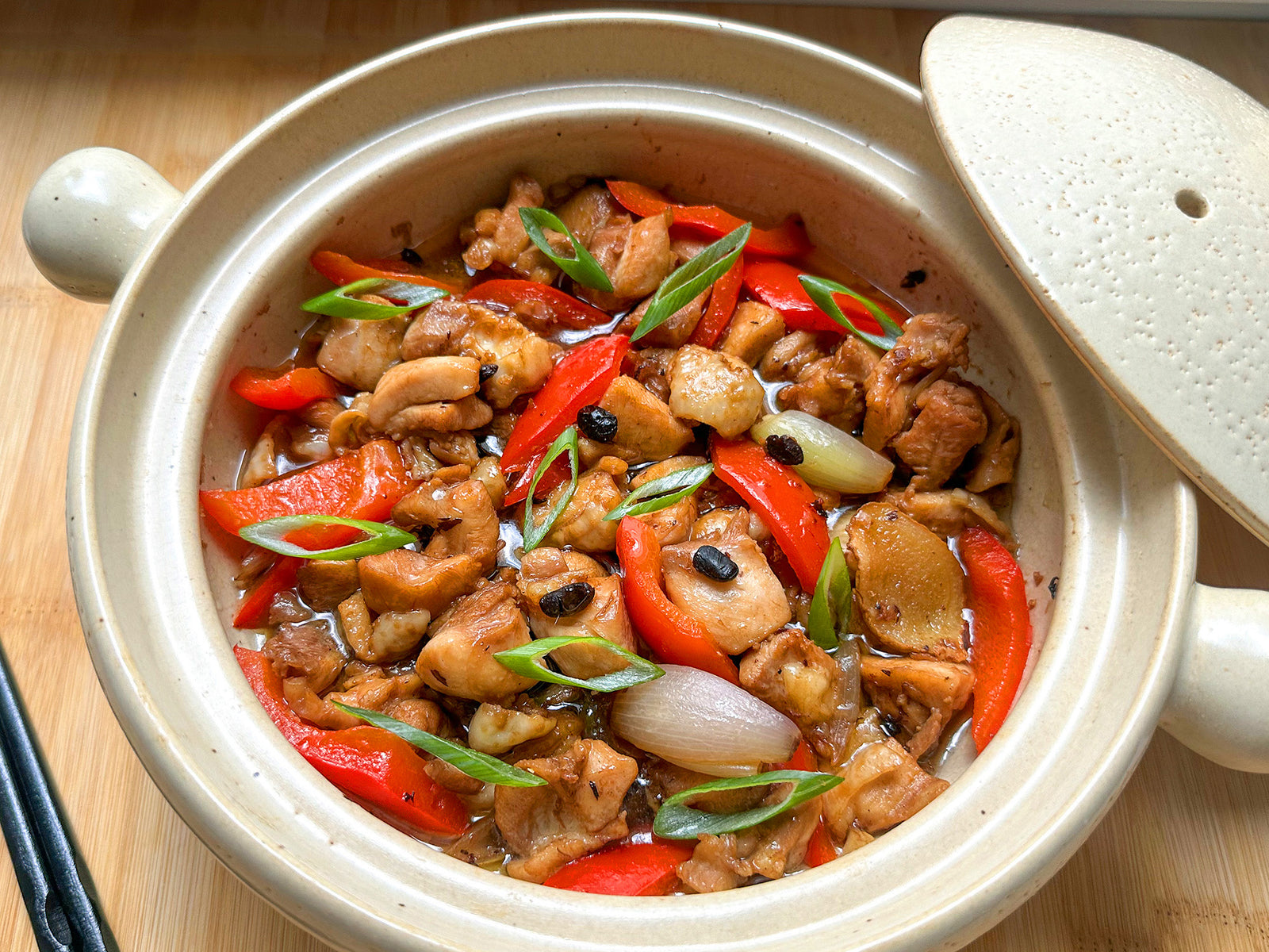 Chicken in Black Bean Sauce