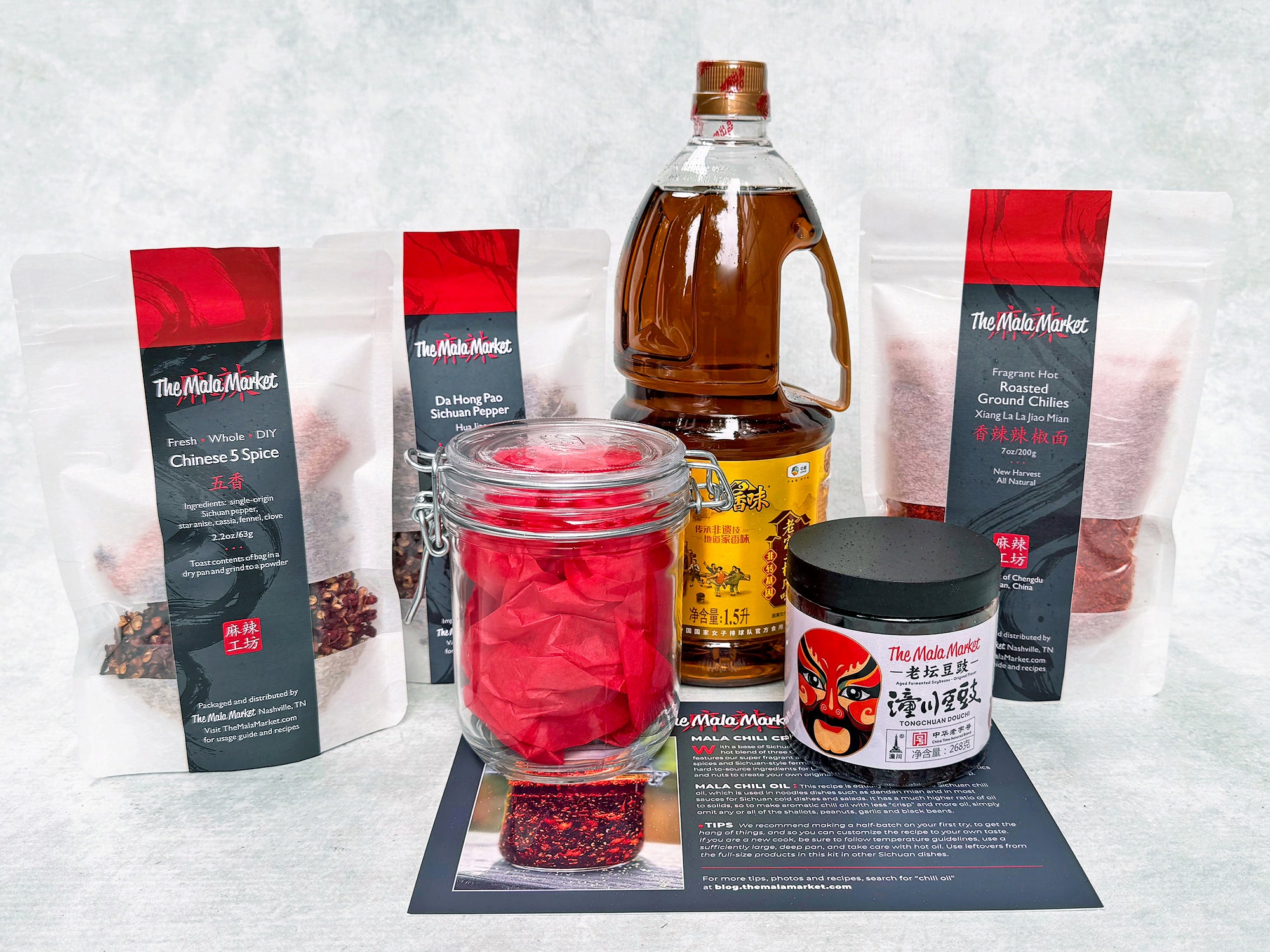 DIY Mala Chili Crisp and Chili Oil Kit
