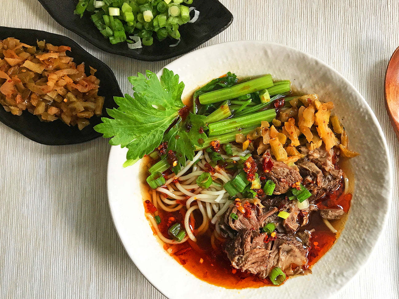 Sichuan Beef Noodle Soup